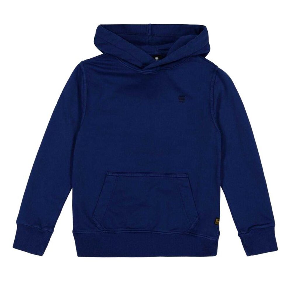 G-Star Childrens/Kids Regular Long-Sleeved Hoodie / Deep Blue